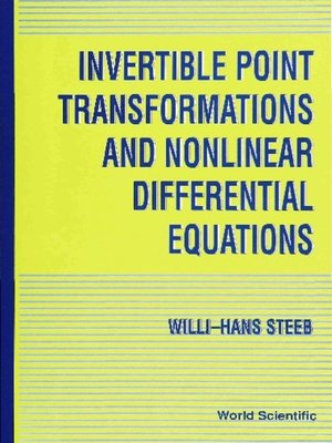 cover image of Invertible Point Transformations and Nonlinear Differential Equations